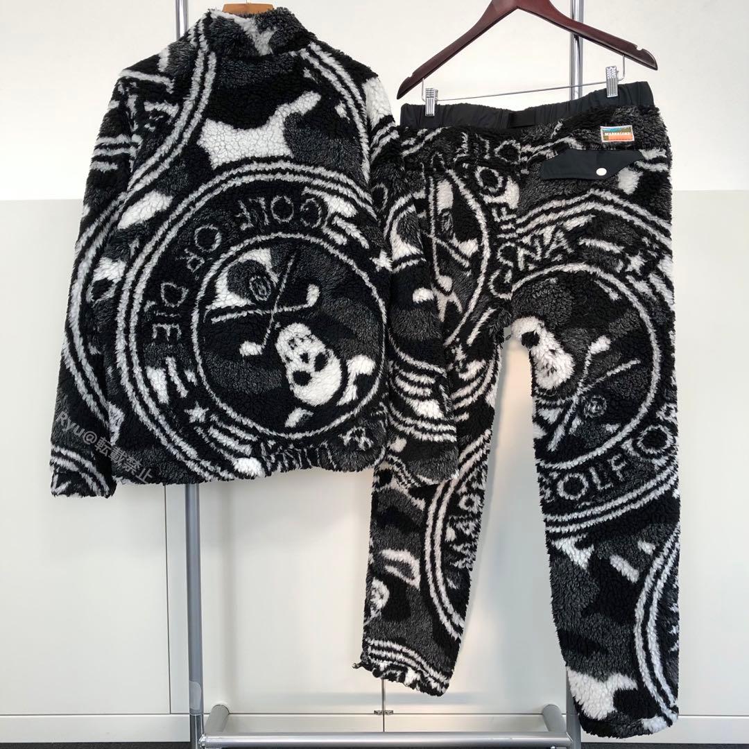 MARK&LONA マークアンドロナ フリース ジャケット パンツ セットアップ