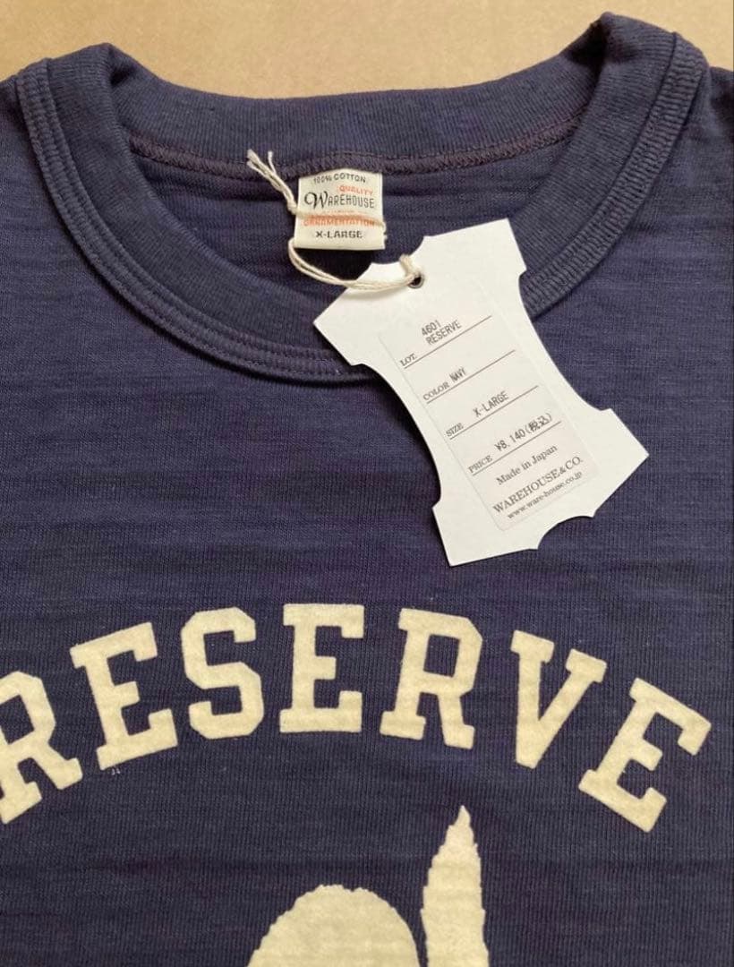 新品 ウエアハウス 4601 RESERVE キャット Tシャツ XL ナスコン - メルカリ