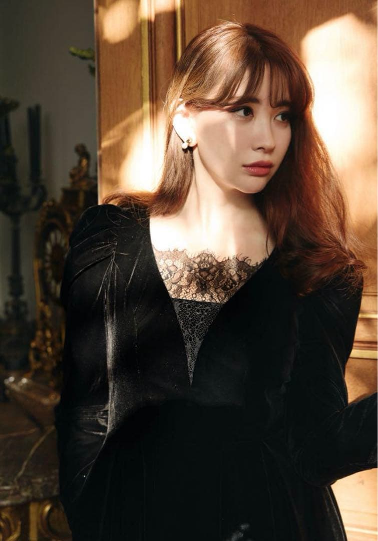 Royce Velour Long Dress Herlipto - メルカリ