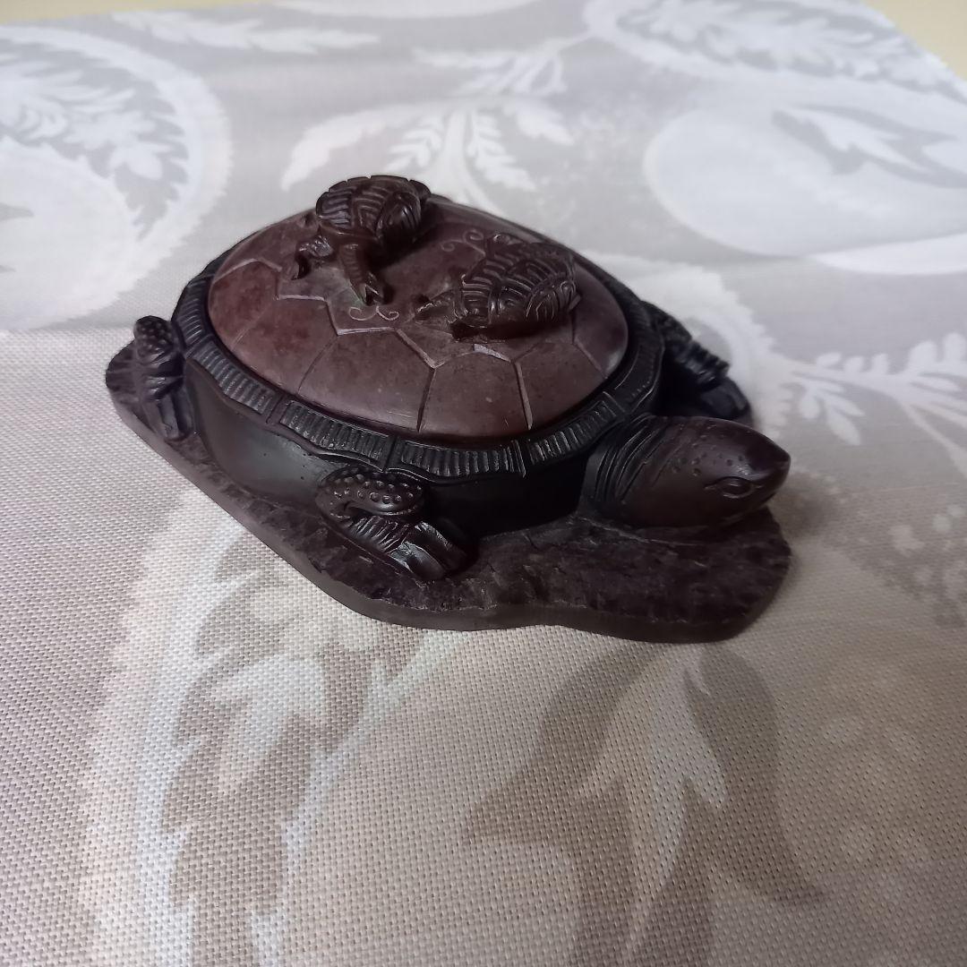 硯　亀蓋硯　骨董品　アンティーク　カメ Amazon.co.jp: 硯時代物亀型硯 古いすずり石 かめ 天然石 600g 書道