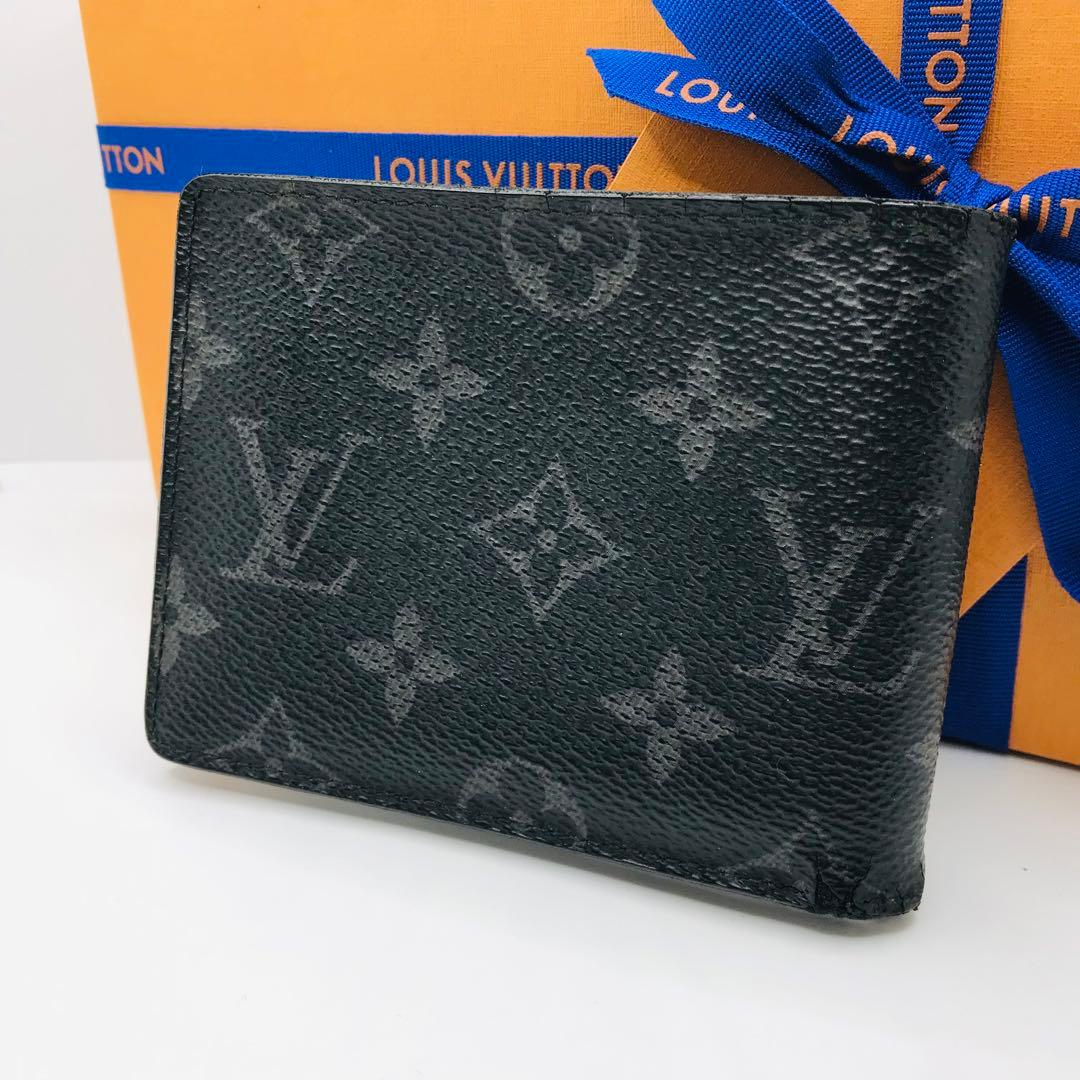 ルイヴィトン✨モノグラム エクリプス ポルトフォイユ ミュルティプル 折り財布 楽天市場】LOUIS VUITTON ルイ ヴィトン M61695 モノグラム