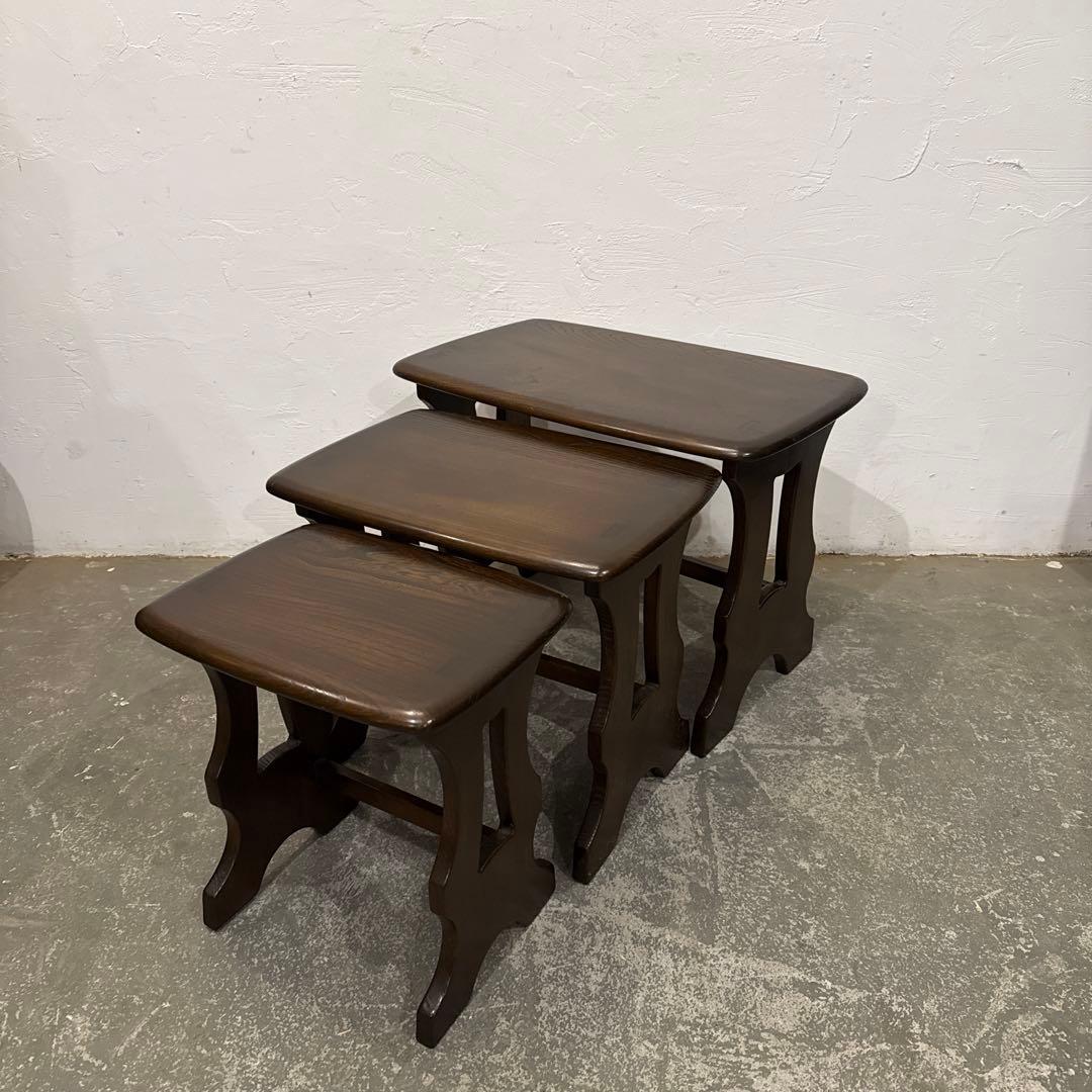 年末年始saleアーコール　ネストテーブル　3点セット ネストテーブル 3点 セット 伸縮式 おしゃれ シンプル 大理石調 ロー