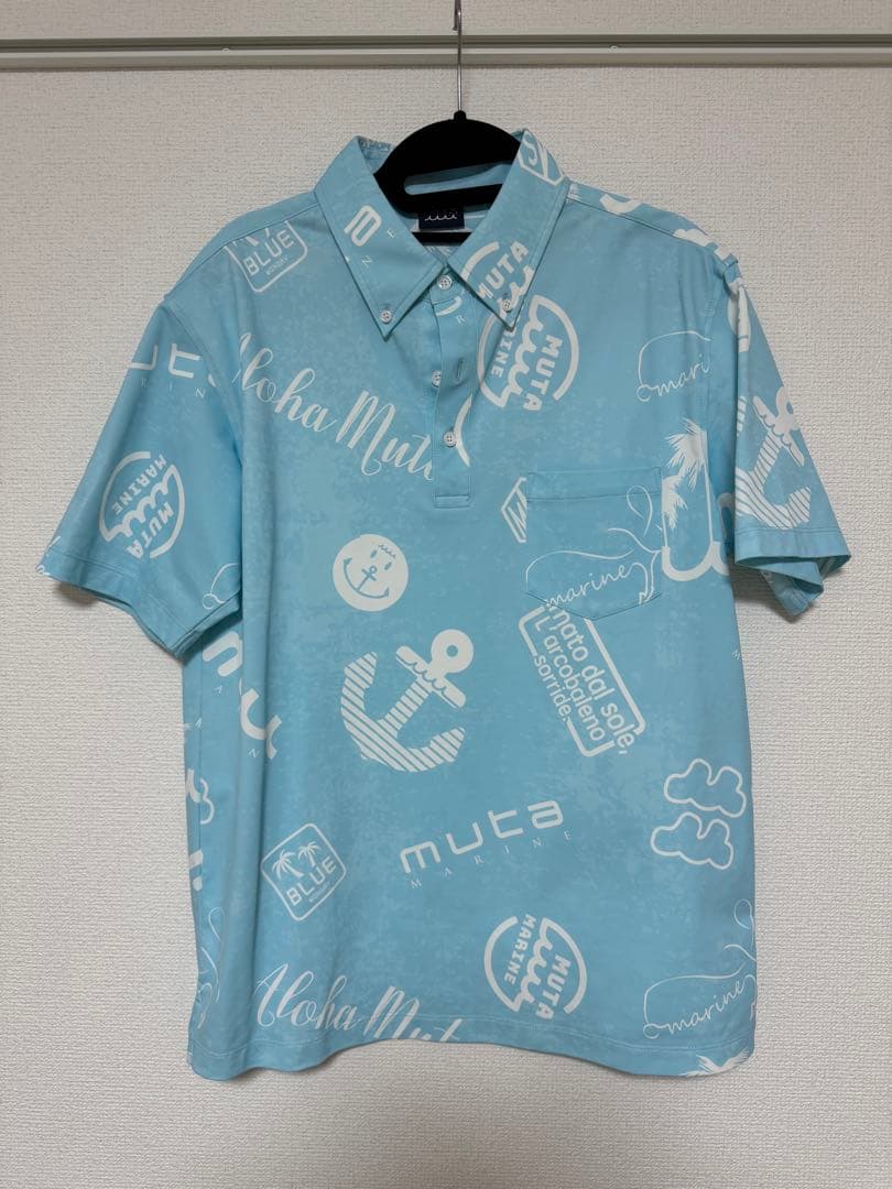 muta MARINE ポロシャツ サイズ6 MARINE GP × Safari × muta MARINE ポロシャツ – muta Online Store