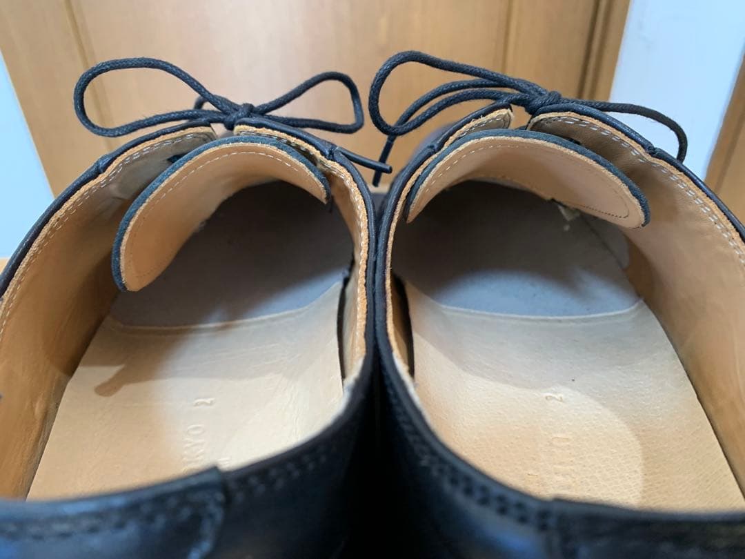 ユナイテッドトウキョウ コードバン プレートトゥシューズ サイズ2