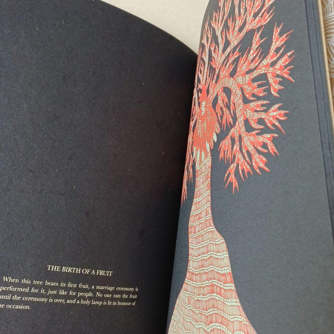 タラブックス ハンドメイド 夜の木 英語版 TREES 新品 絵本 インド