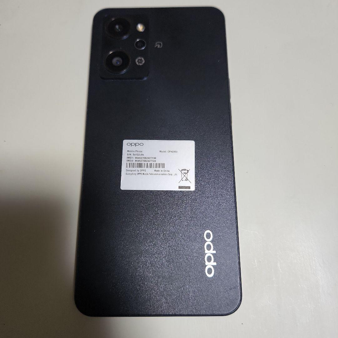 OPPO Reno7 A スターリーブラック 128 GB SIMフリー シリーズ: OPPO