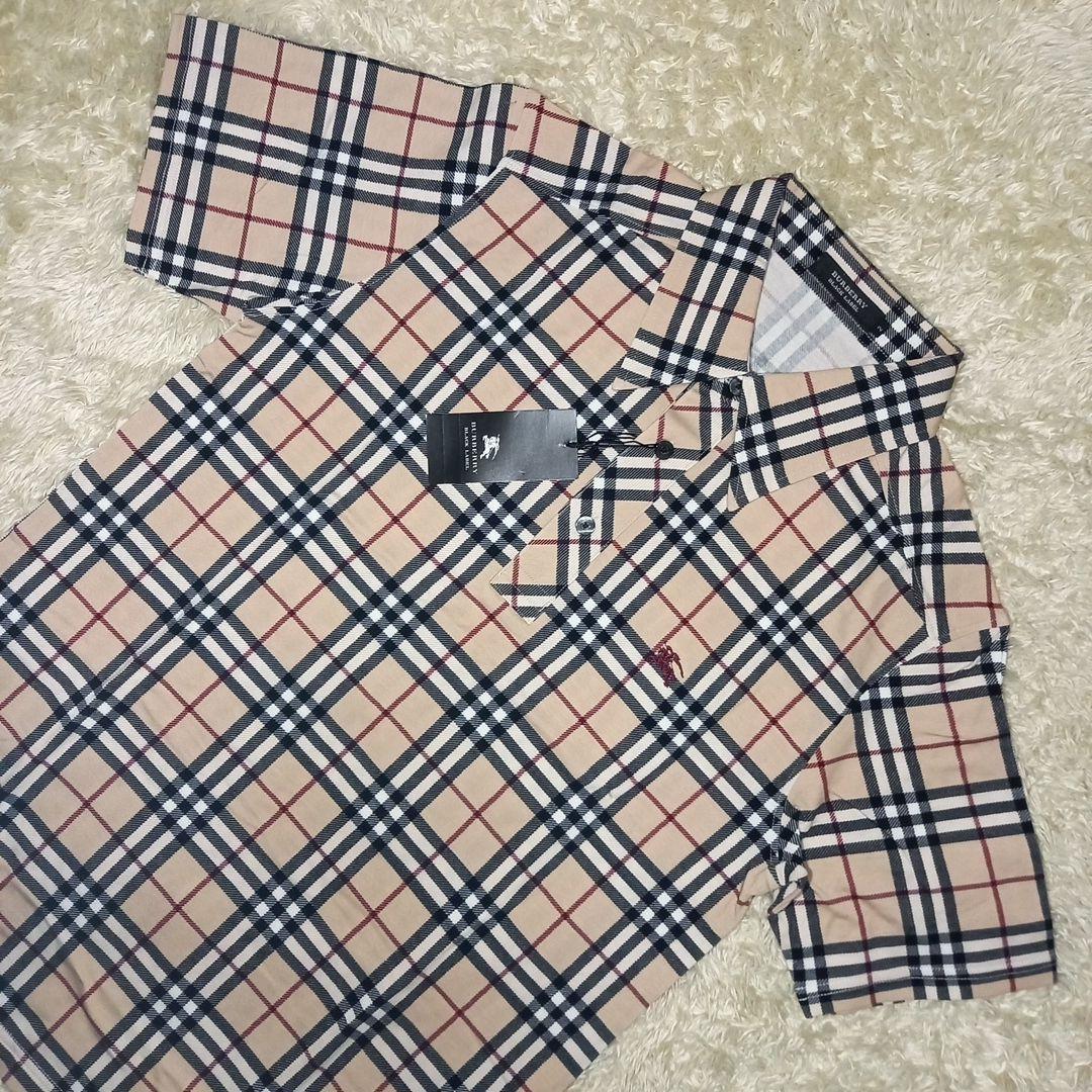 バーバリー ブラックレーベル ノバチェック ポロシャツ サイズ2(M) 未