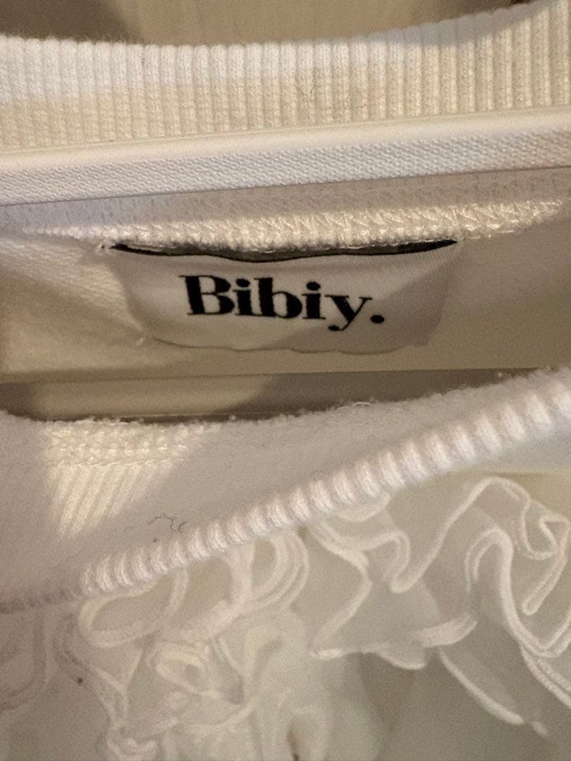 Bibiy ANGELICA SWEATSHIRT ホワイト - メルカリ