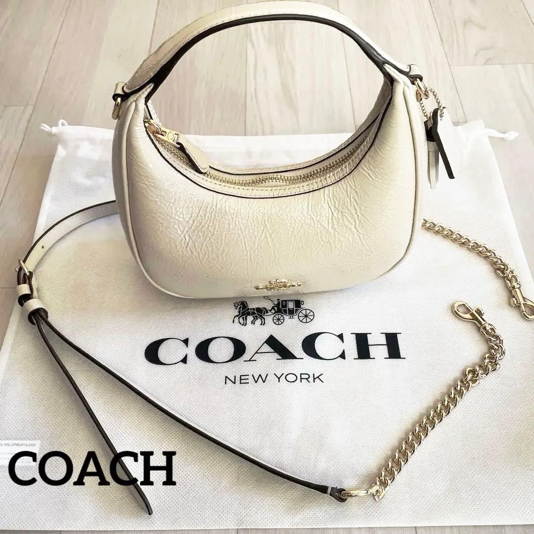 COACH カルメン ショルダー クロスボディ バッグ
