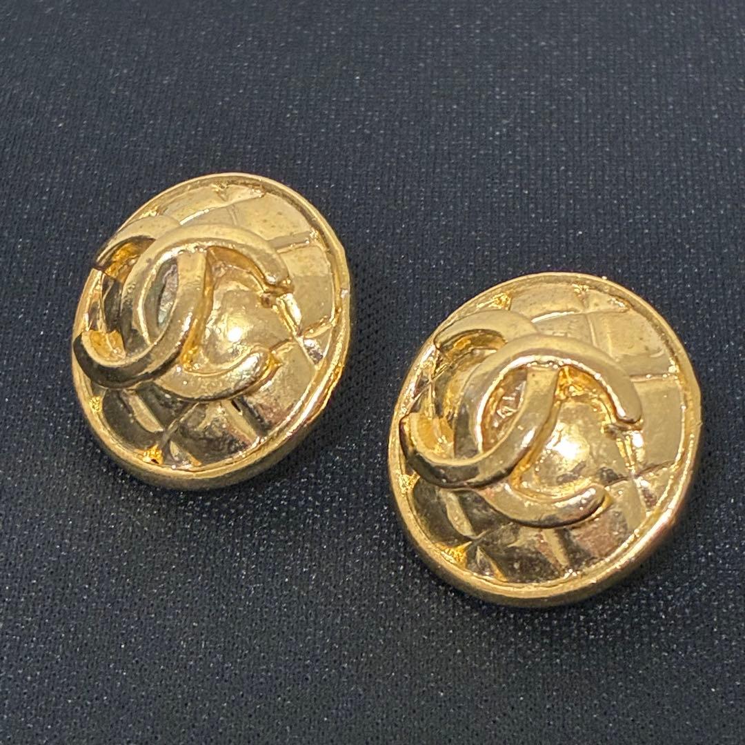 CHANEL ピアス ココマーク ヴィンテージ 海外 CHANEL シャネル ヴィンテージ ラインストーン ココマーク 喜平
