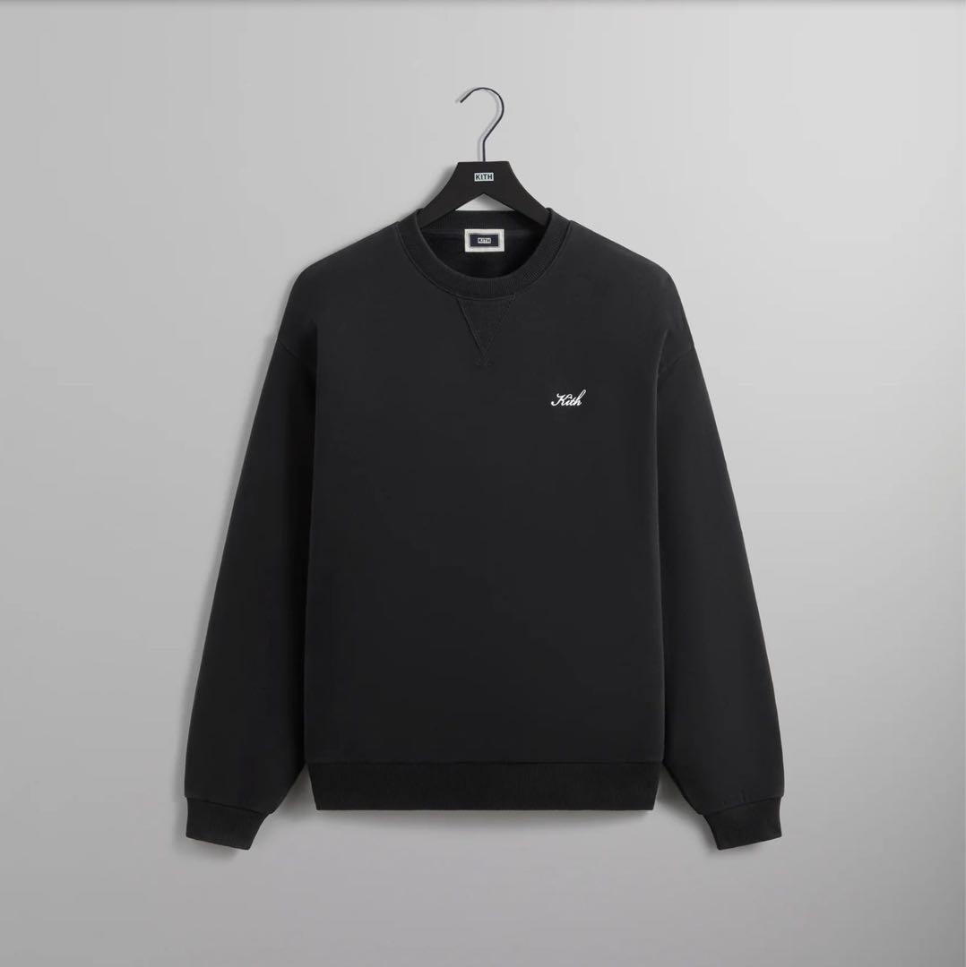 Kith スウェット ブラック ロゴ刺繍 未使用 専用包装付き プレゼント
