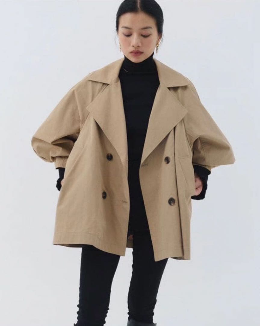 【新品未使用】【極美品】 CLORE Cross over Trench 再販】Cross over Trench | CLORE+