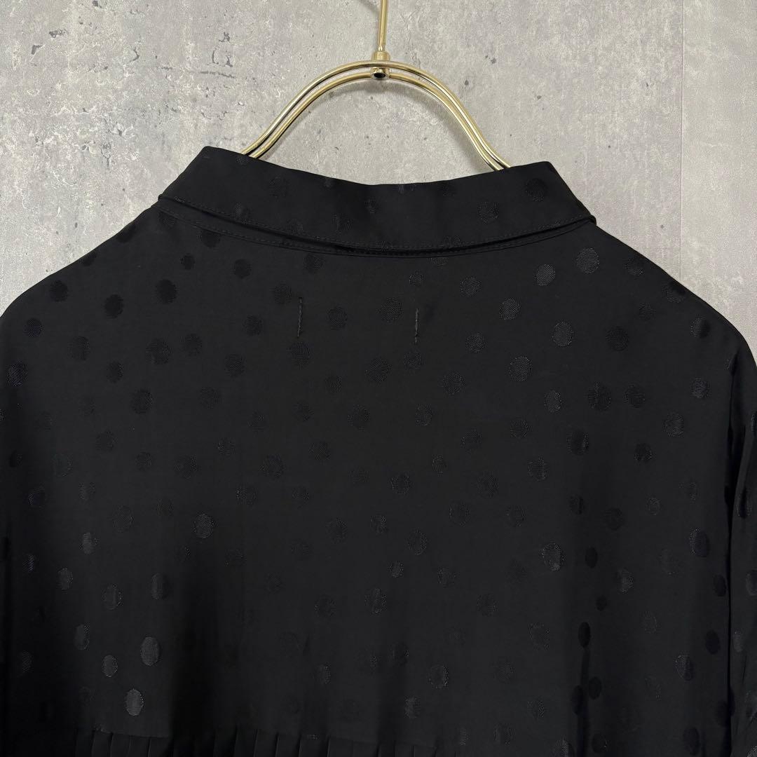 SUM1 STYLE スミスタイル アシメプリーツブラウス ドット切替 - メルカリ