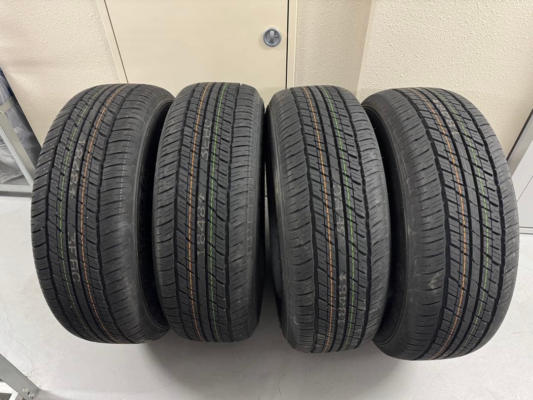 公道未走行 新車外し ダンロップ タイヤ 265/65R/18 ランクル250等 ランドクルーザー 個人宅不可 TOYOTA 300 VX 純正 18インチ 2024年製