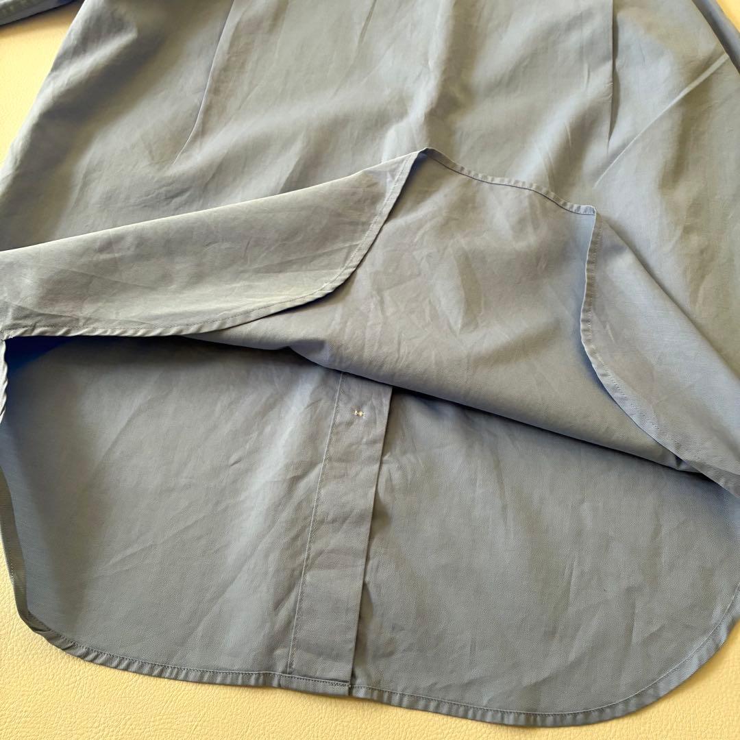 2023年製】ドゥーズィエムクラス コットンベーシックブルーシャツ 長袖