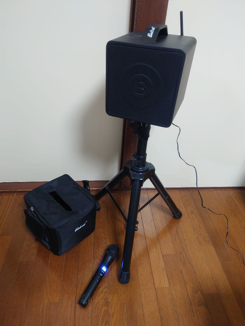 Belcat ベルキャット BWPA-30W ワイヤレススピーカー Belcat 出力30W 充電式ポータブル・ワイヤレスマイクセット スピーカー