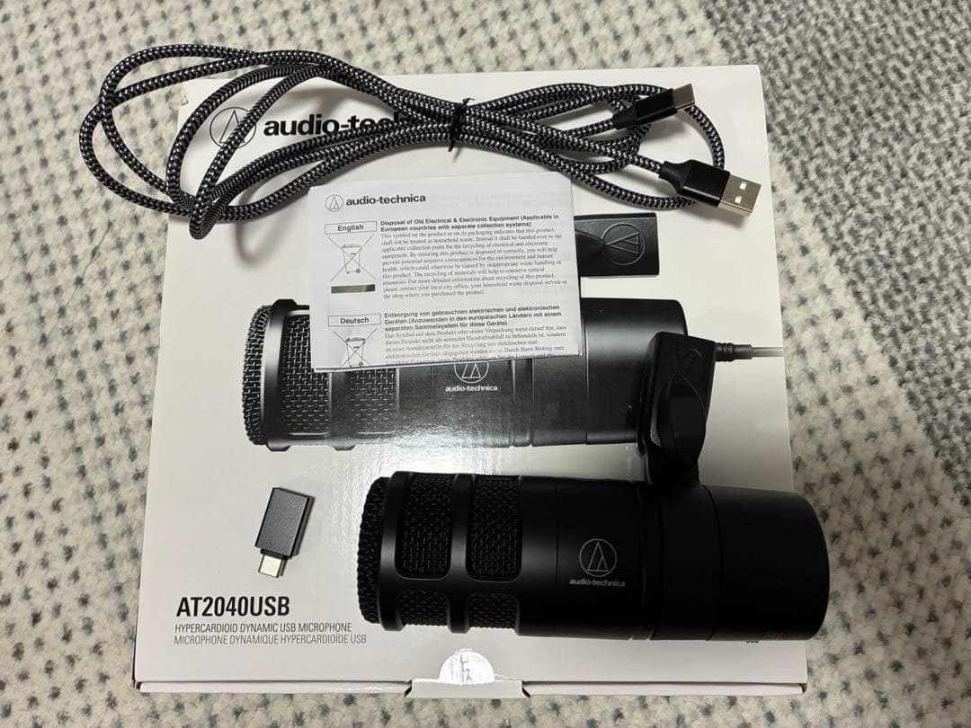 配信機器・PA機器・レコーディング機器 Audio-Technica AT2040 USB AT2040USB｜マイクロホン：USBマイク｜オーディオテクニカ