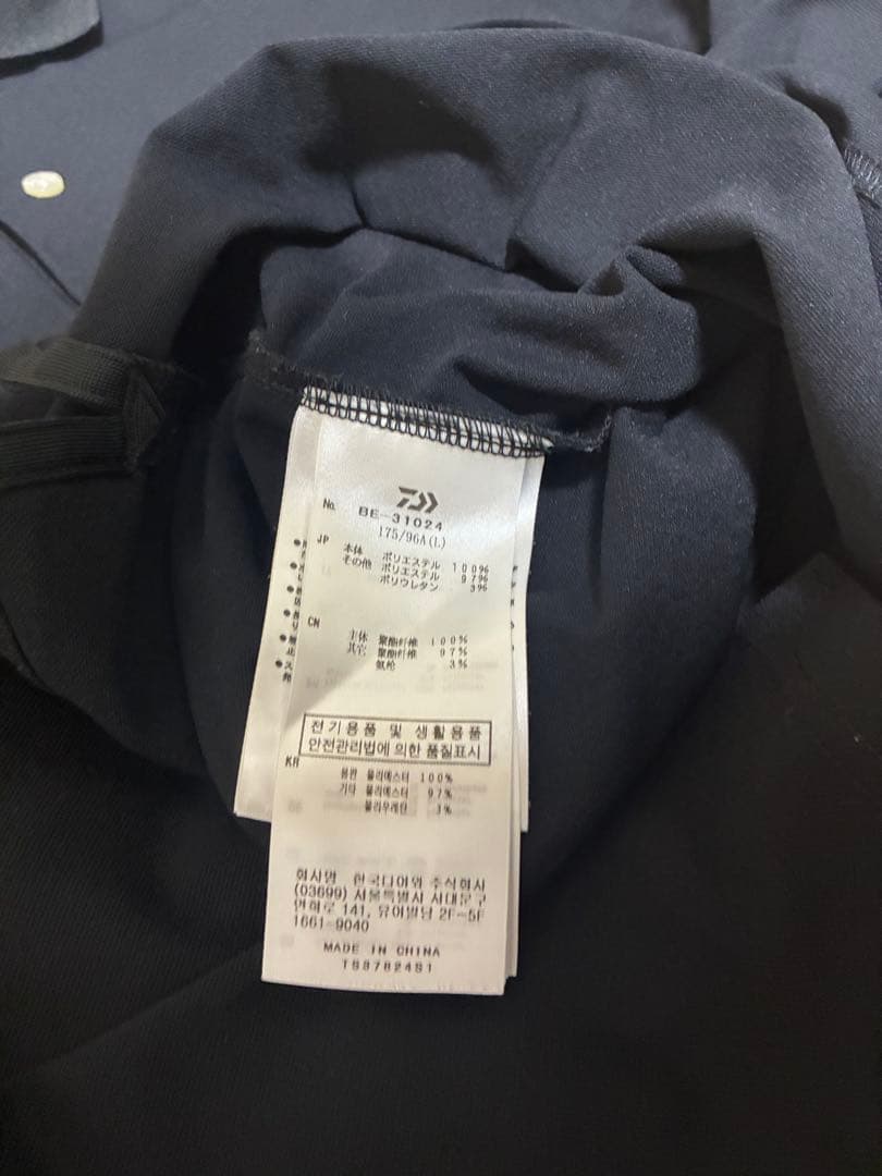 ダイワピア 39 フォロー割有！ TECH POLO SHIRTS Lサイズ 黒 - メルカリ