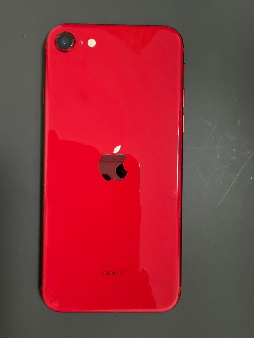 【美品】iPhoneSE 64GB 第2世代 レッド 最大容量96% iPhone SE（第2世代） SE2 64GB レッド 本体 SIMフリー アイフォンSE