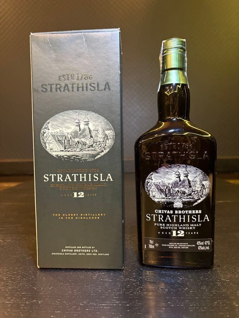 【激レア】ストラスアイラ 12年 旧ボトル Strathisla ストラスアイラ 12年 1990年代後半～2000年代前半流通品