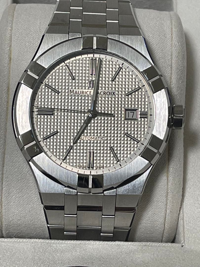 油さん限定 モーリスラクロア アイコン ホワイト　42mm モーリス・ラクロア(MAURICE LACROIX) 2021新作 アマゾンホワイト