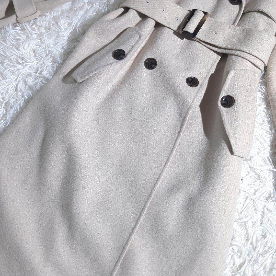 CELFORD リバーコート トレンチコート ウール ダブル ドルマンスリーブ