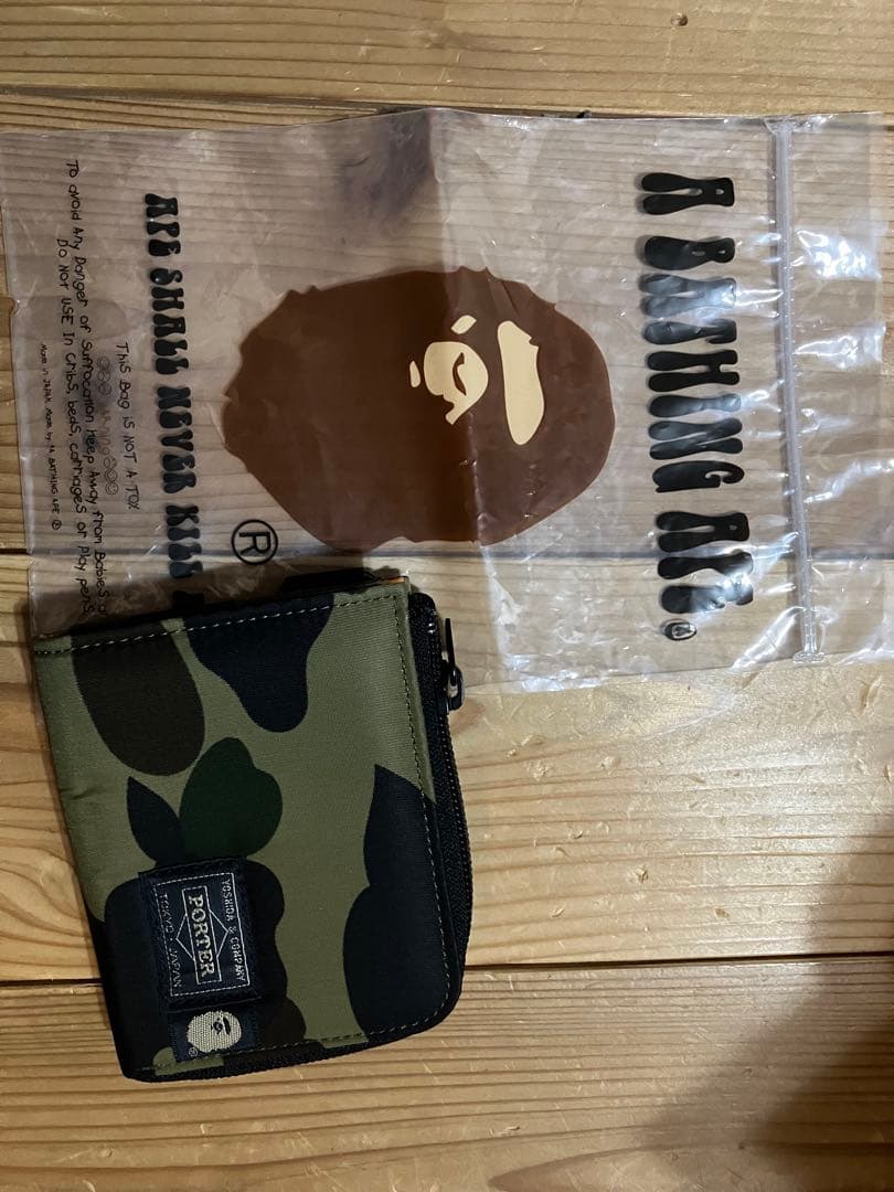 PORTER ポーター A BATHING APE ウォレット 財布 美品 2026年最新】a bathing ape porter 財布の人気アイテム - メルカリ