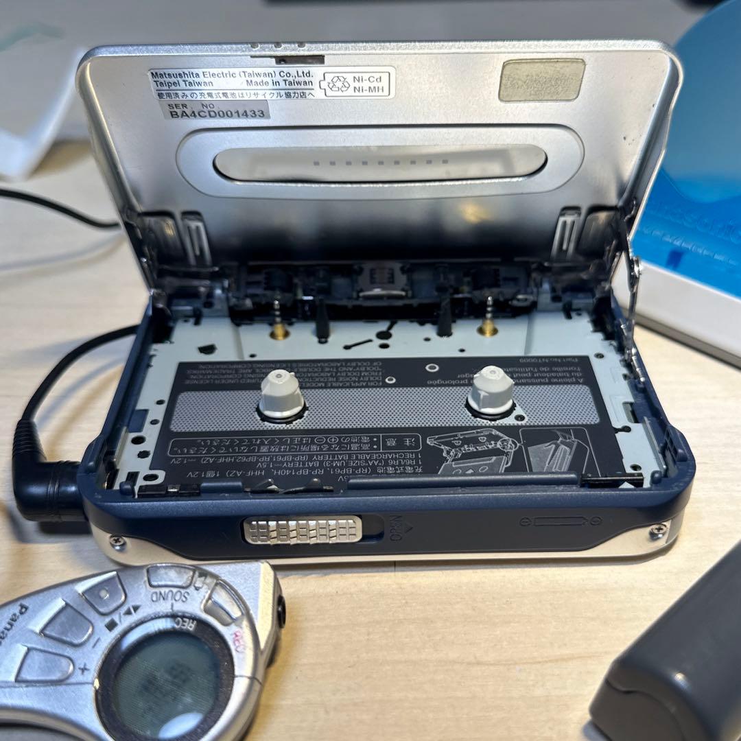 美品DE可動品】Panasonic カセットレコーダー RQ-SX97F - メルカリ