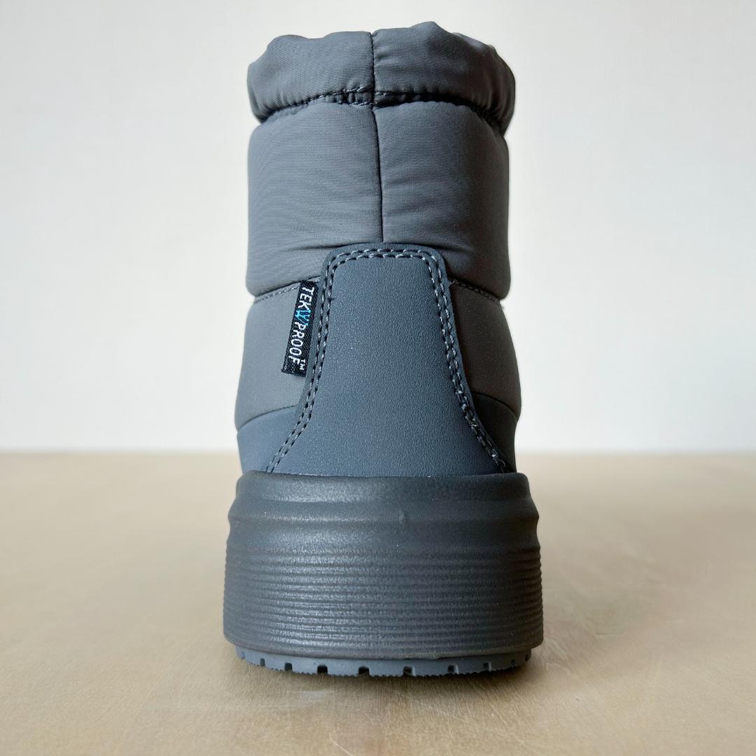 24cm ノースフェイス ヌプシ Nuptse Bootie WP VIII 灰 - メルカリ