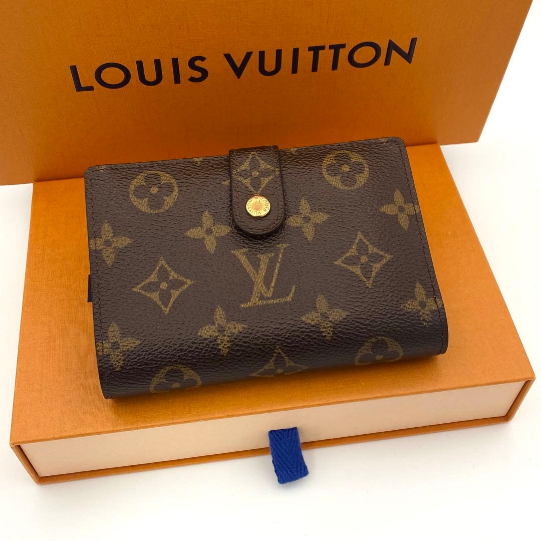 ルイヴィトン モノグラム ヴィエノワ がま口 折り財布 綺麗✨ルイヴィトン モノグラム ヴィエノワ がま口 折り財布 - メルカリ