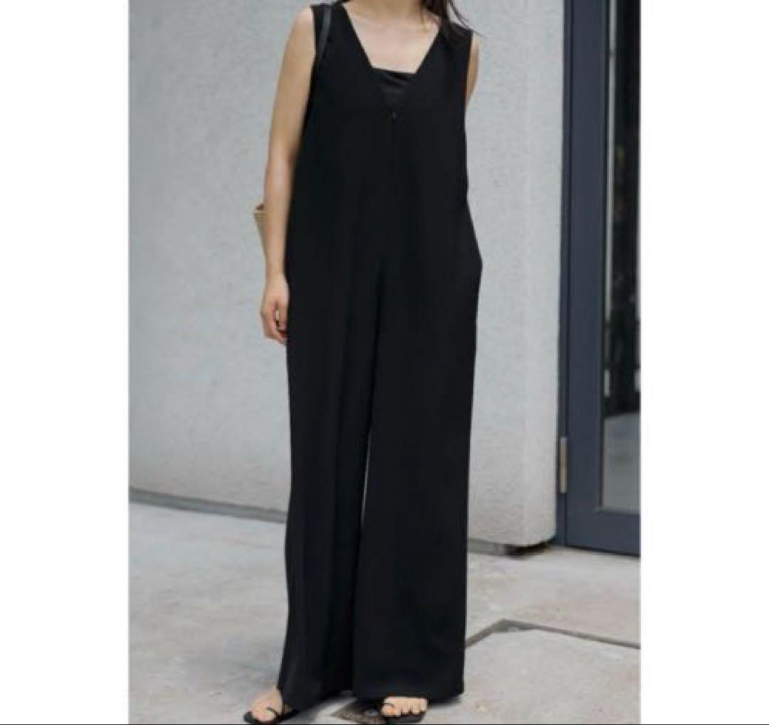 サロペット・オーバーオール・オールインワン na.e Smooth Reversible All-in-one S atelier SOMETHING LACE UP SALOPETTE/レースアップサロペット