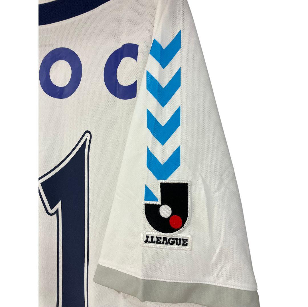 2007 横浜FC 三浦知良 ヒュンメルオフィシャル アウェイユニフォーム