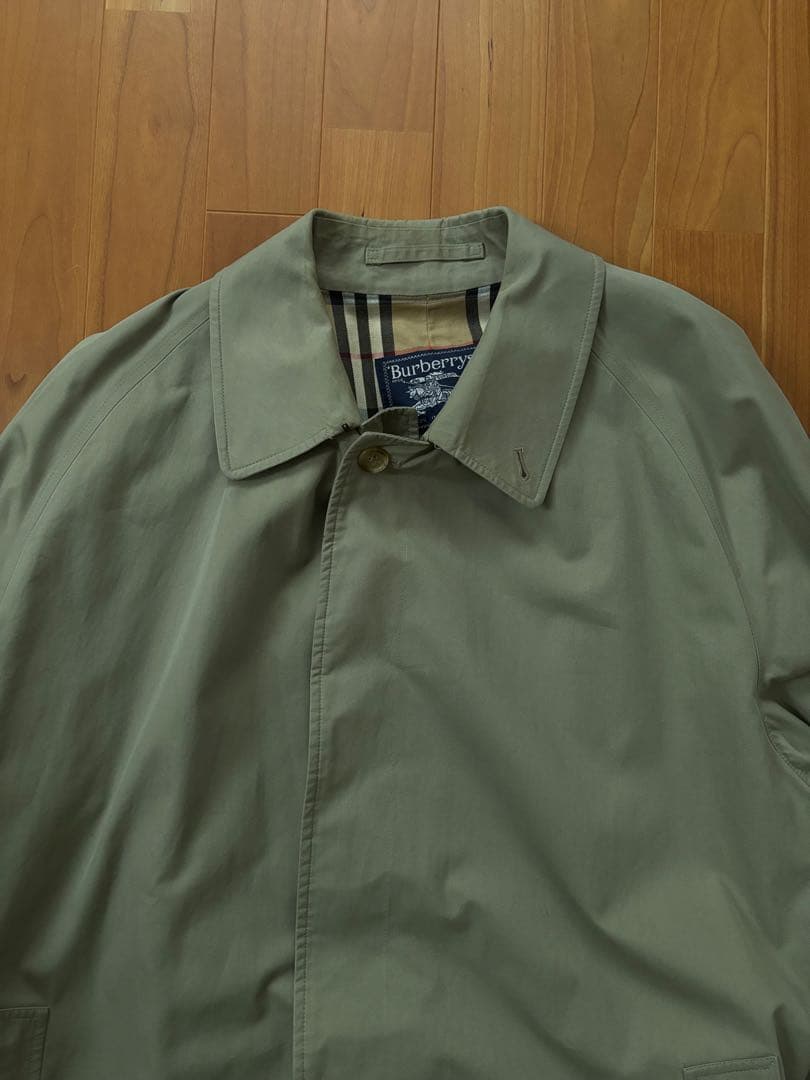 値引不可Old Burberrys 80年代Balmacaan Coat 一枚袖 - メルカリ