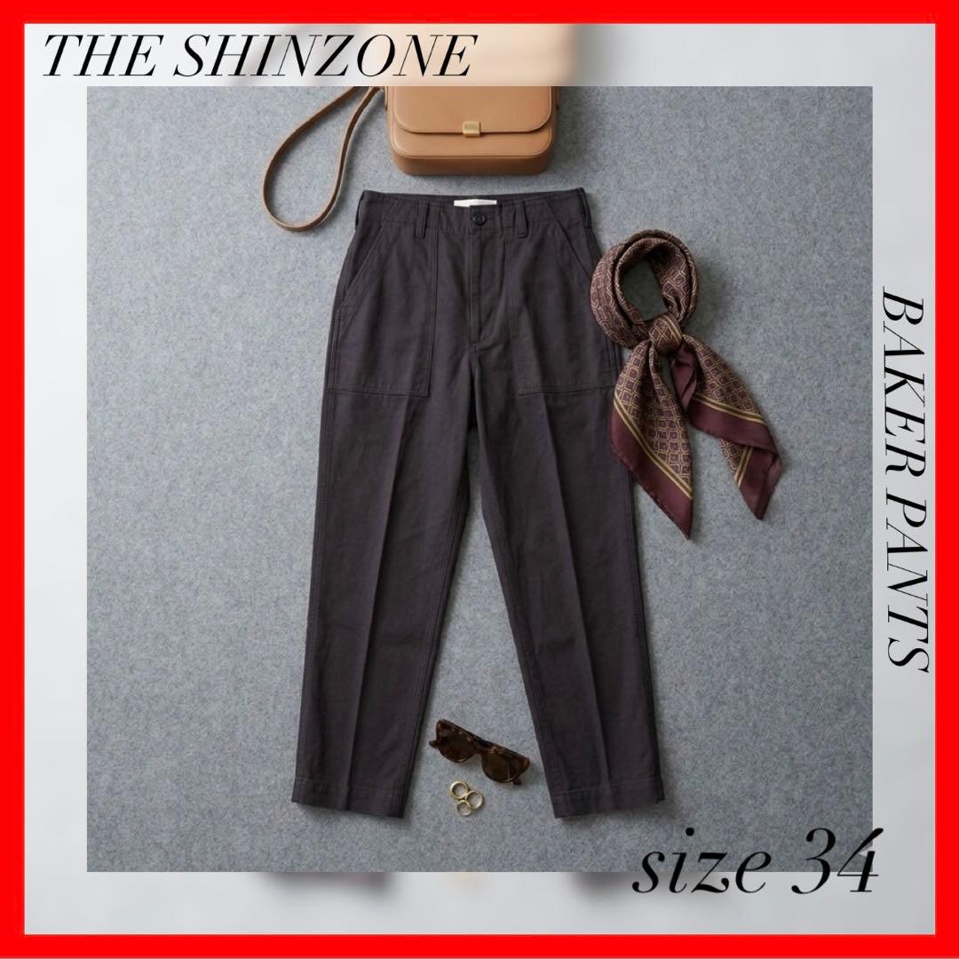 THE SHINZONE シンゾーン✨BAKER PANTS ネイビー 34 - メルカリ