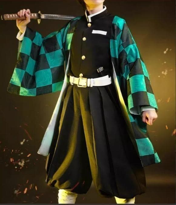 竈門 炭治郎 コスプレ衣装 M 鬼滅の刃 竈門炭治郎 コスプレ衣装