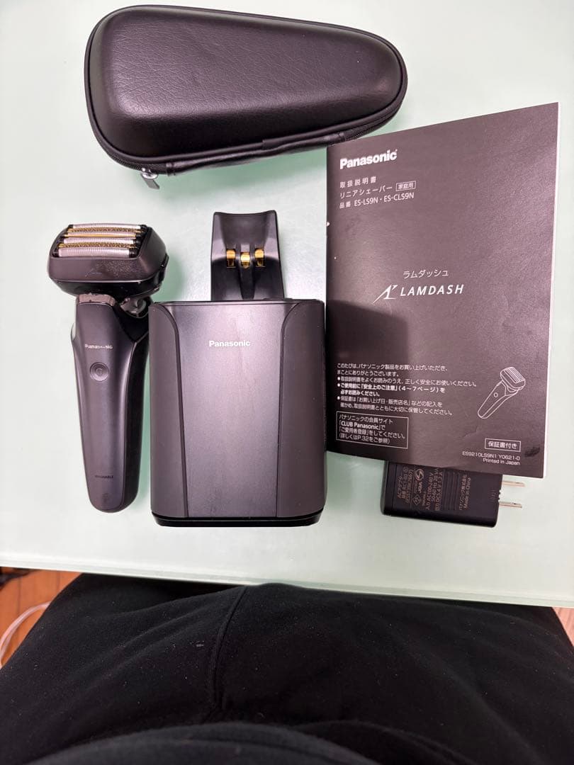 希少❗️パナソニック ラムダッシュ ES-CLS9Nメンズシェーバー 6枚刃 本体 Amazon | パナソニック メンズシェーバー ラムダッシュ リニア 6枚刃