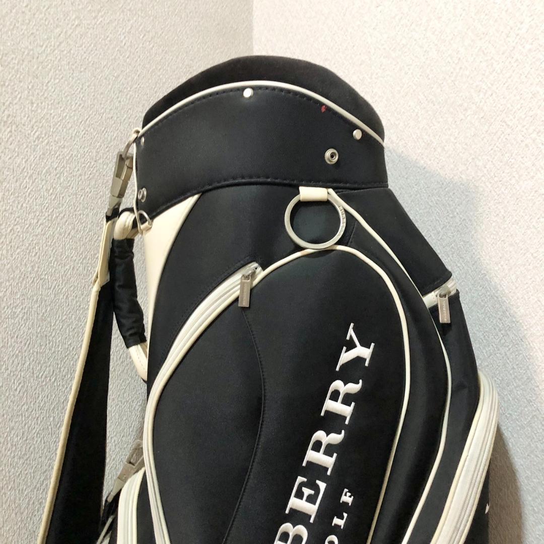 希少 BURBERRY GOLF キャディバッグ バーバリー カート型 6分割 - メルカリ