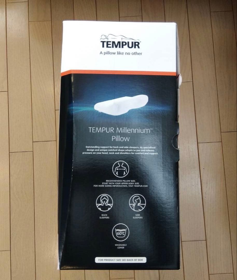 テンピュール ミレニアムピロー Lサイズ&専用ピローケース テンピュール（TEMPUR） エルゴ プラスピロー ミレニアムピロー L