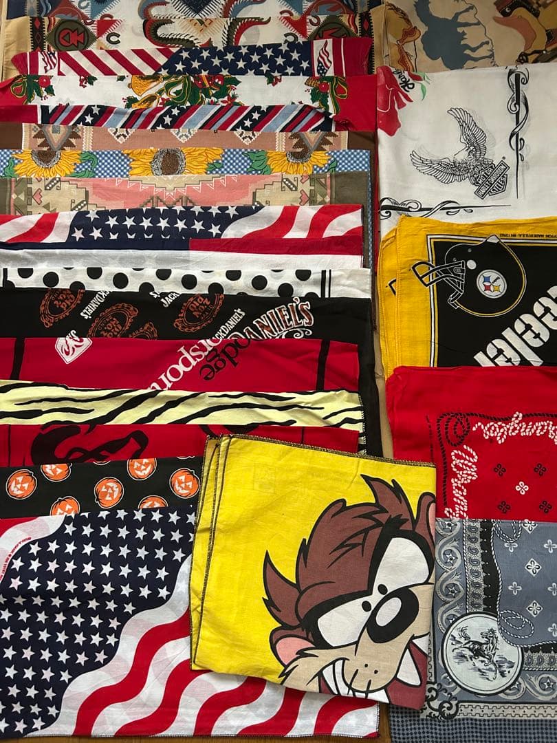 jmrx67さん専用 80s 90s アメリカ製バンダナ 40枚セット K&P 80s 90s アメリカ製バンダナ 20枚セット MIXE - メルカリ