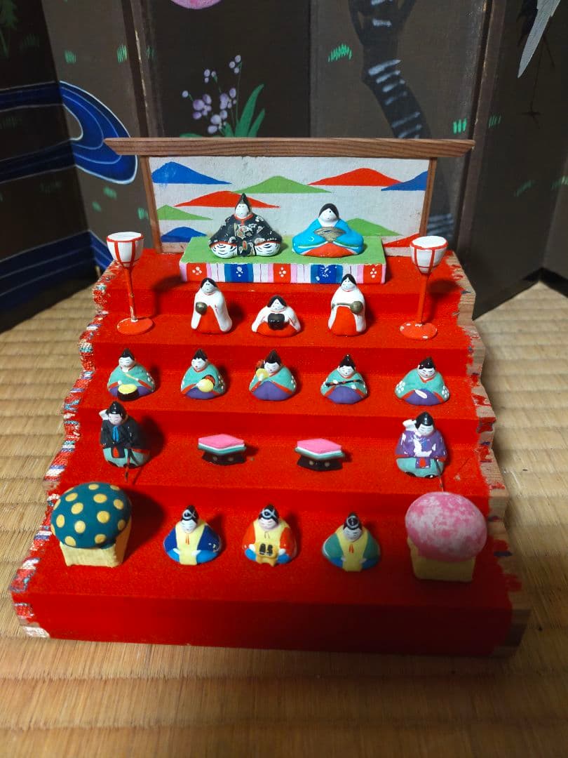 大正〜昭和初期 内裏雛 日本橋十軒店久月本店 お雛様 ひな祭り 雛人形