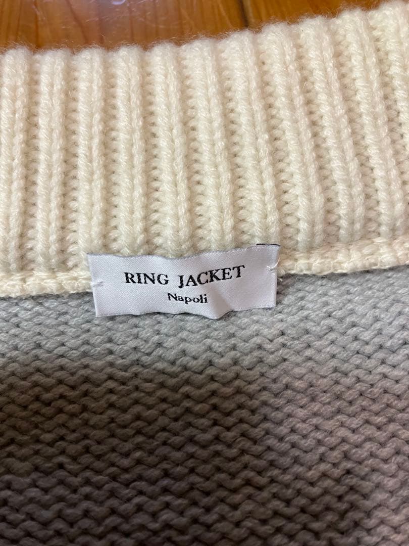極美品RINGJACETアワードニット ジャケット ships beams - メルカリ