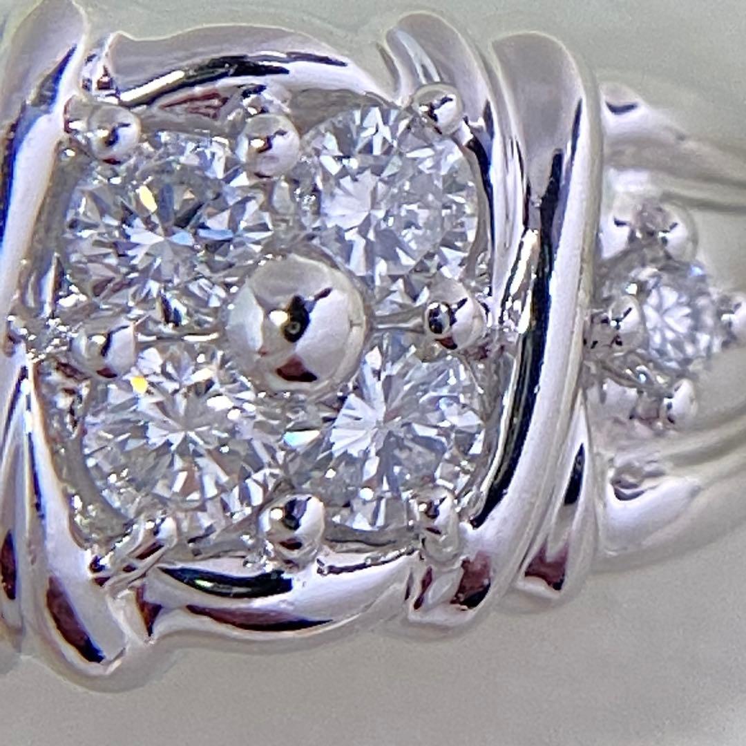 Pt900 天然 ダイヤモンドリング D1.00ct サイズ15号 鑑別書付き - メルカリ