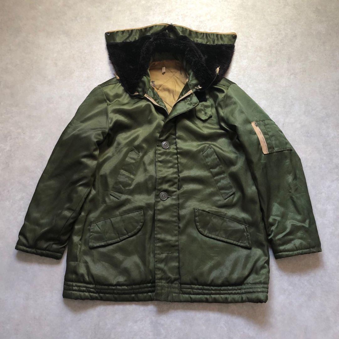 ユーロヴィンテージN-3B型フライジャケットスプリットフードミリタリー ユーロヴィンテージN-3B型フライジャケットスプリットフードミリタリー