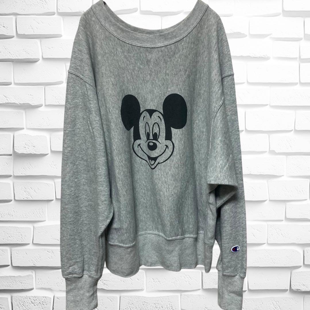 チャンピオン リバースウィーブ ディズニー ミッキーマウス スウェット