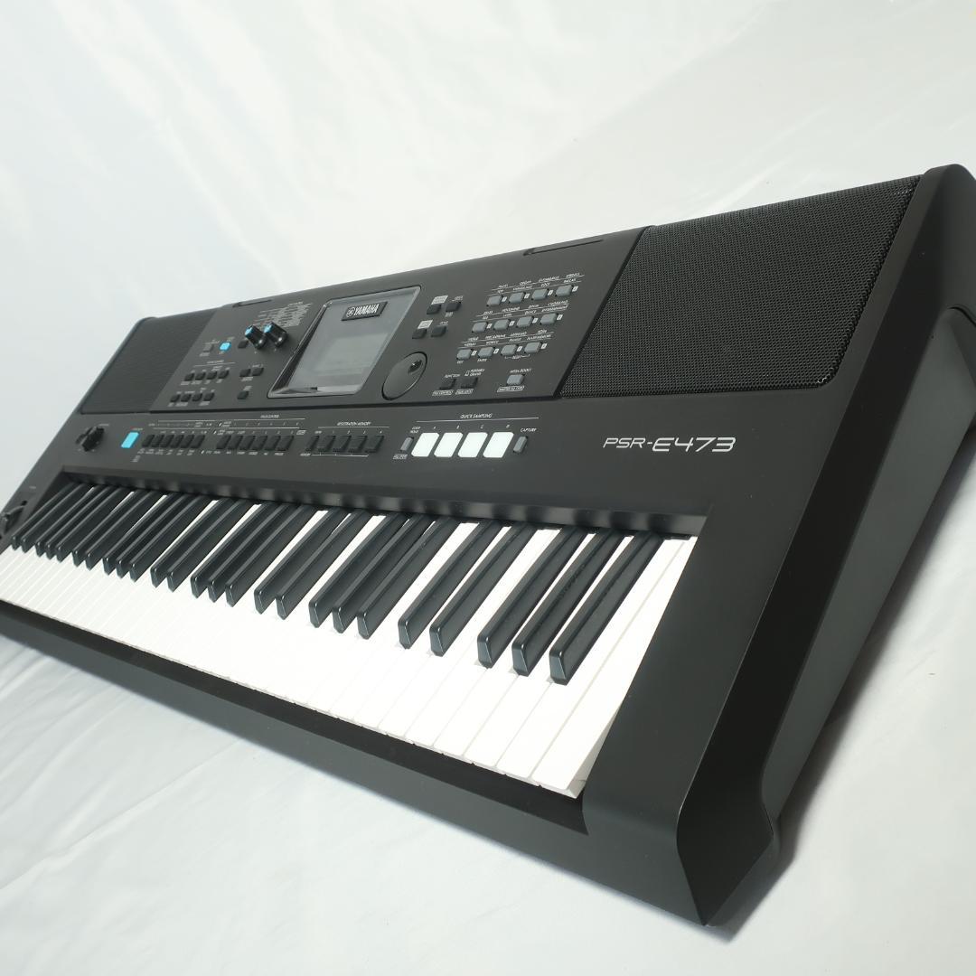 YAMAHA PSR-E473 キーボード 2022年製 楽器ケース付 61鍵 - メルカリ