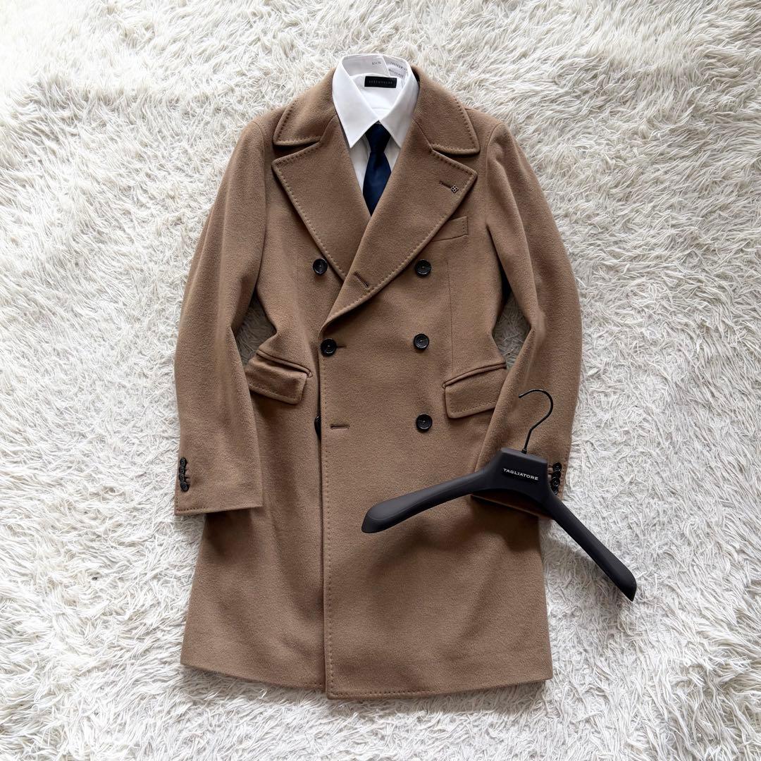 <ピン付>TAGLIATORE RICH カシミヤ100% チェスターコート44 ピン付>TAGLIATORE RICH カシミヤ100% チェスターコート44 - メルカリ