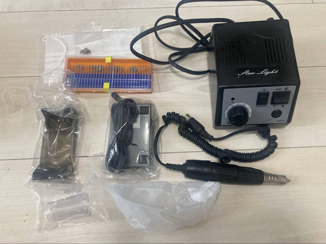 アルゴファイル　スターライト　ハンドリューター　セット アルゴファイルのスターライトセットのルーターで鉱石を磨いてみた