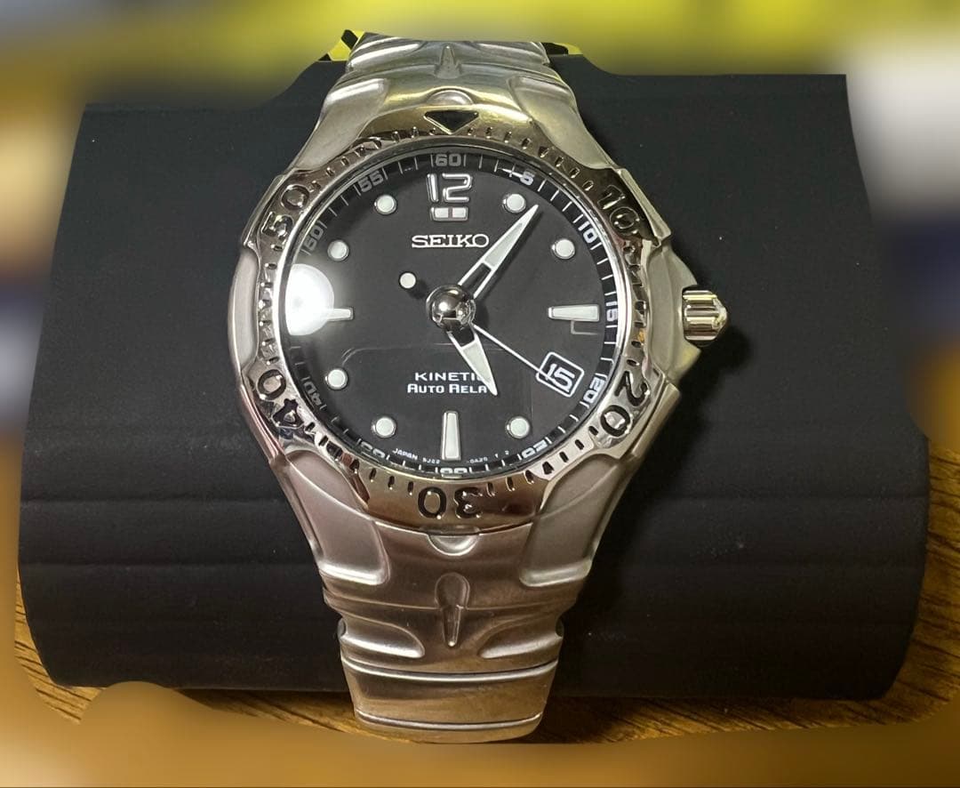 SEIKO キネティック オートリレー 5J22 本体のみ 動作確認済み SEIKO キネティック オートリレー 5J22 本体のみ 動作確認済み - メルカリ