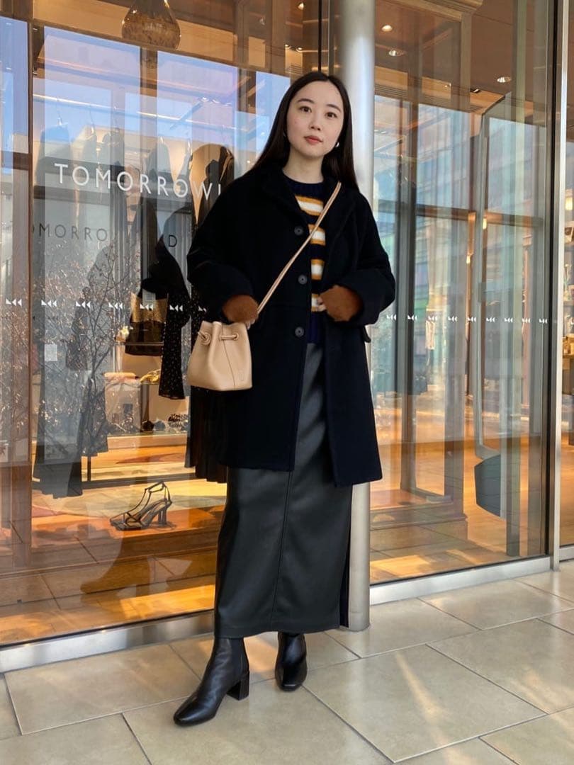 トゥモローランド MACPHEEマカフィー パイルメルトンオーバーサイズドコート マカフィー MACPHEE パイルメルトン オーバーサイズドコート （19