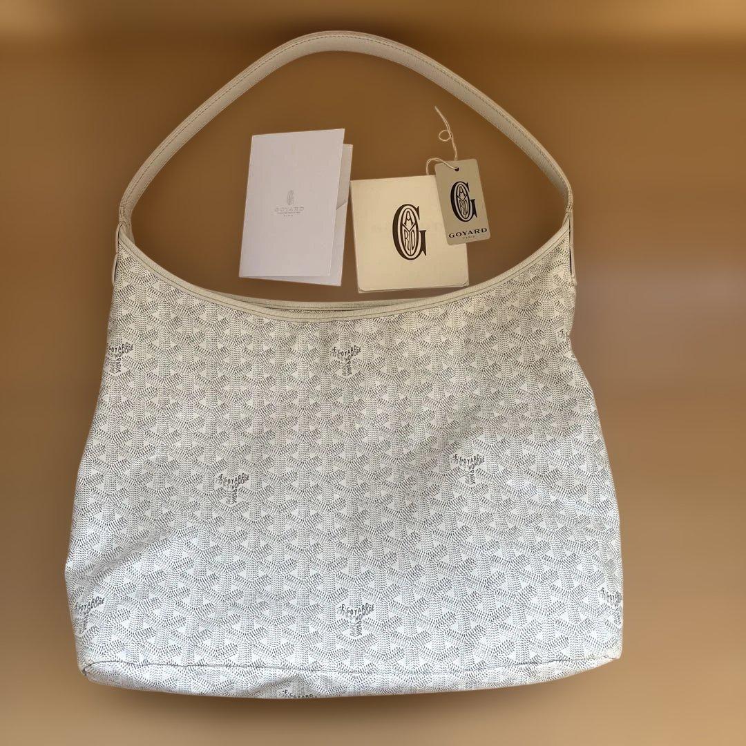 GOYARDゴヤール　ボエムホーボー　バッグ　ホワイト 楽天市場】≪ 新品 ≫ 正規品 GOYARD ゴヤール ボエム ホーボー バッグ